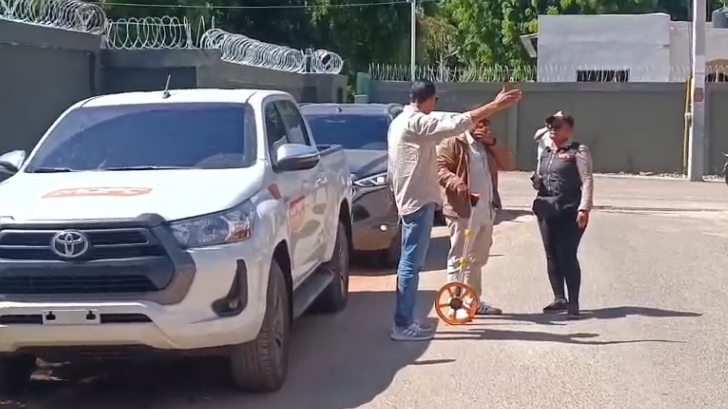 Alcalde Santiago Riveron y MOPC recorren sectores para planificar operativo de asfaltado